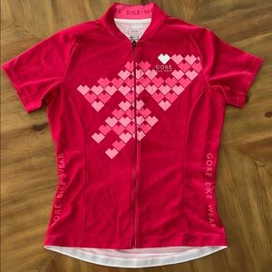 Women's Pink Cycling Top